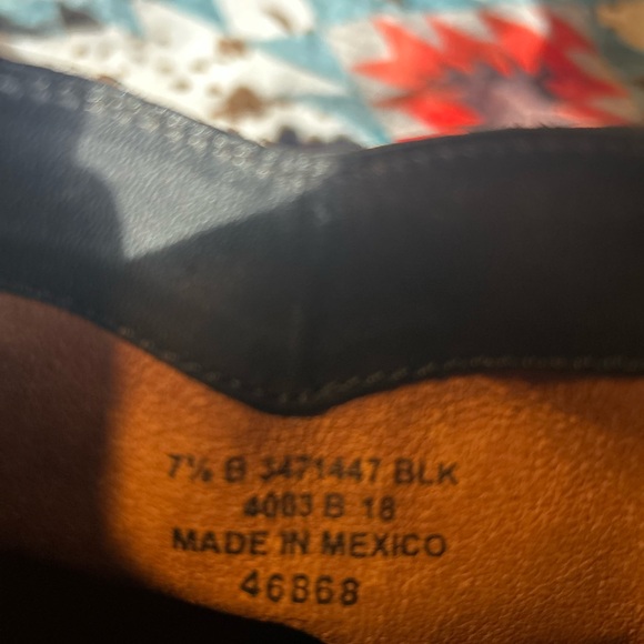 Black Frye western boots only tried on. - Picture 3 of 4